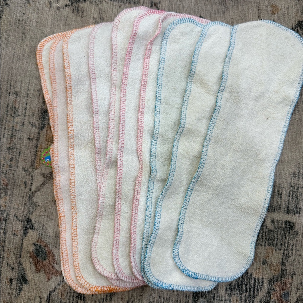 Organic cotton fleece inserts